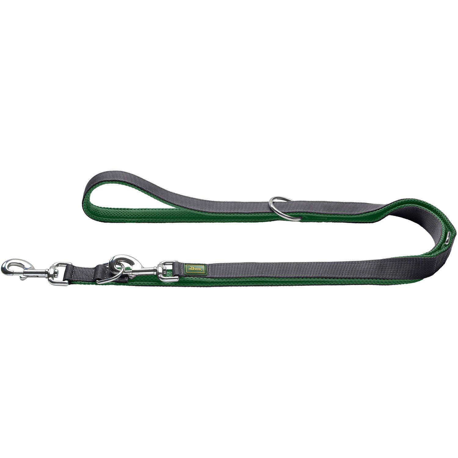Hunter Lesa de Antrenament Maldon 20 200 Cm Dark Green/Grey