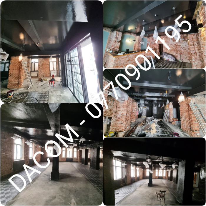 Servicii de Zugraveli Mecanizate Airless - Zugraveli Interioare Airless - Restaurant [4]