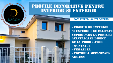 Servicii Suplimentare Zugraveli - Profile decorative pentru interior