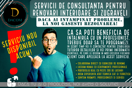 Servicii de consultanta renovari interioare si zugraveli - Servicii de consultanta renovari interioare, exterioare si zugraveli Airless