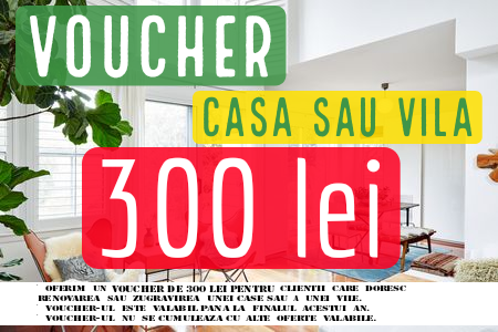 Servicii de consultanta renovari interioare si zugraveli - VOUCHER REDUCERE RENOVARI - CASE SI VILE