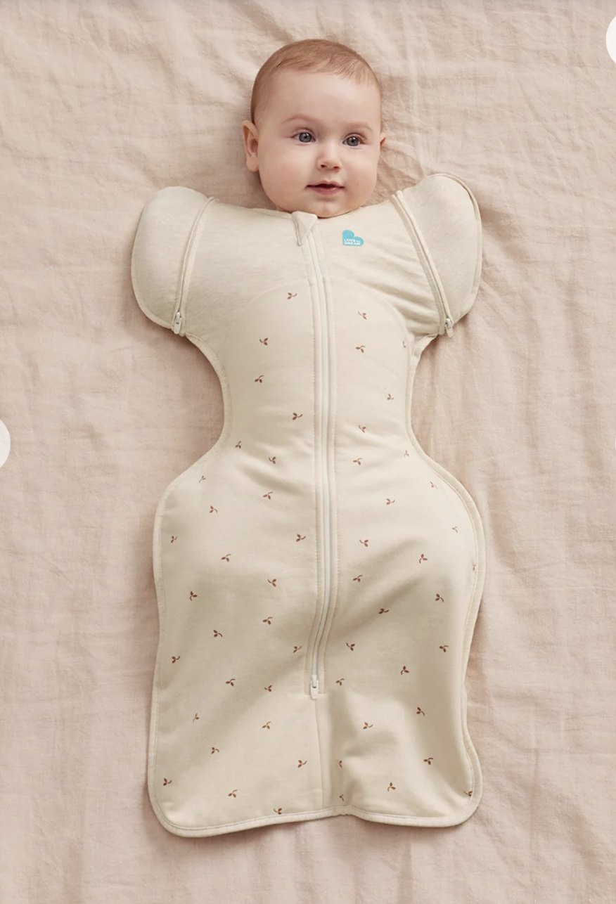 Bebeluș în Swaddle Up™ Transition Bag, cu aripile cu fermoar