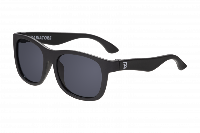 Babiators, Ochelari de soare pentru copii ultraflexibili, Classic Navigator: Jet Black | Lentile fumurii [2]