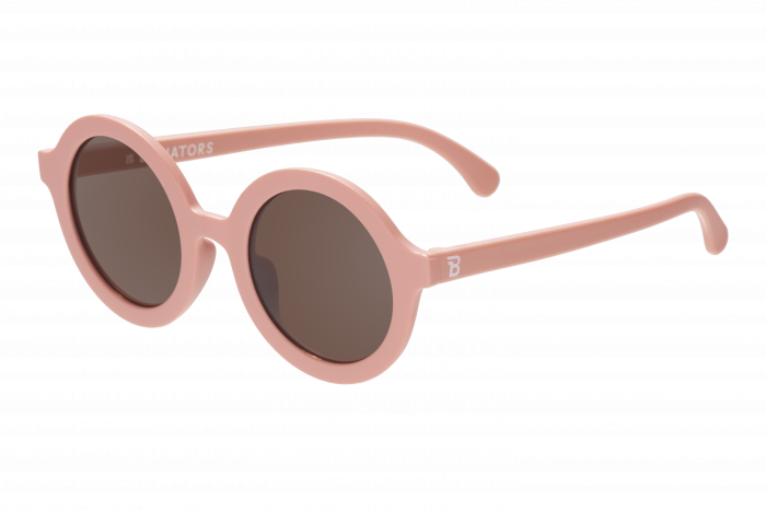 Babiators, Ochelari de soare pentru copii ultraflexibili, Classic Round: Peachy Keen | Amber Lens [2]