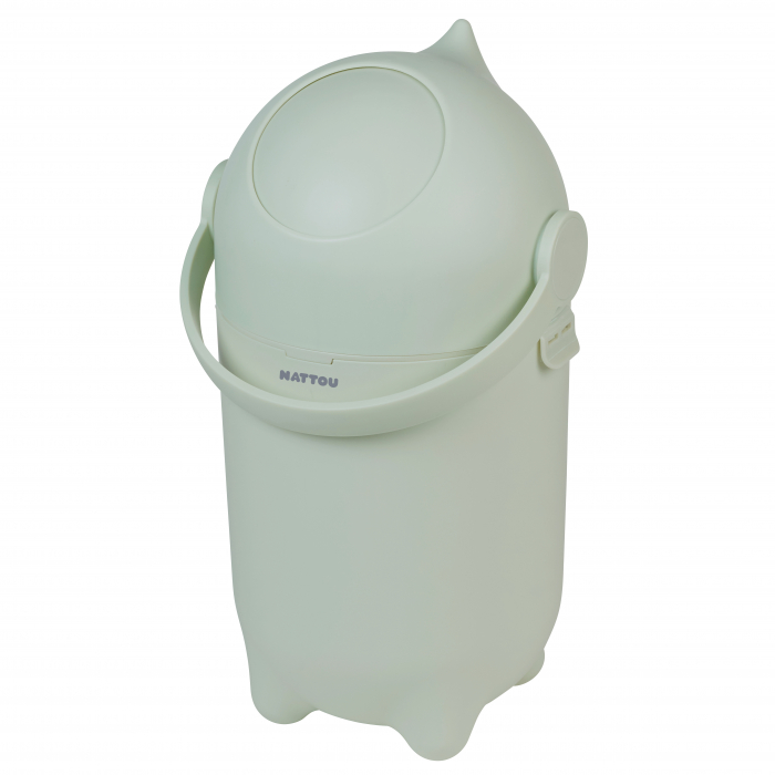 Coș pentru scutece Nattou Dropy, alb, 27 cm [5]
