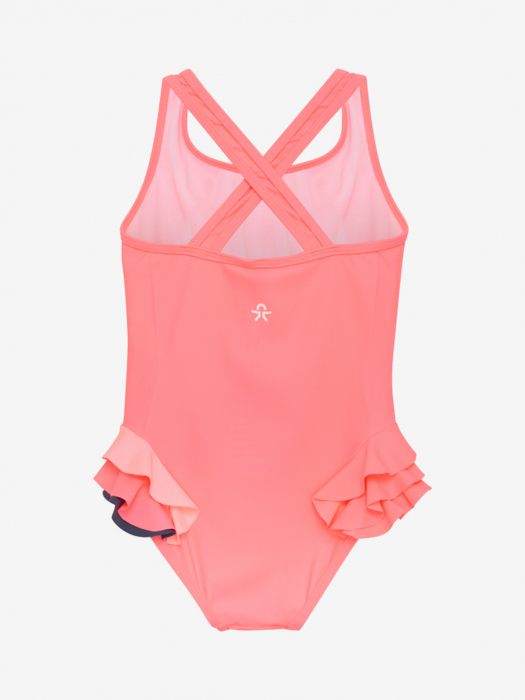 Costum de baie, Color Kids, Marimea 92, Neon Coral [2]