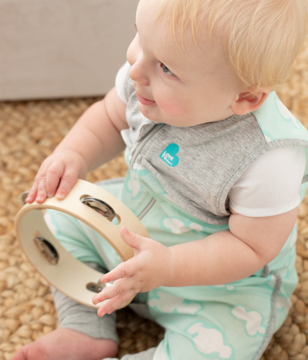 Love to Dream, sac de dormit cu picioruse si maneca scurta, 2 TOG, 12-24 Luni, Grey [7]