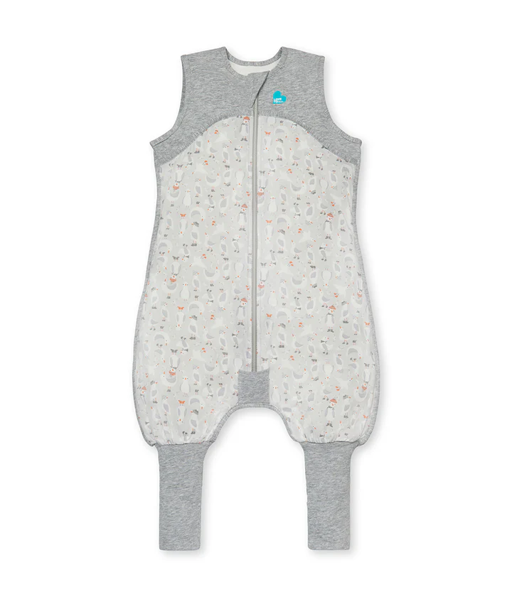 Love to Dream, sac de dormit cu picioruse si maneca scurta, 0.2 TOG, 4 Ani, Grey - Love to Dream [3]