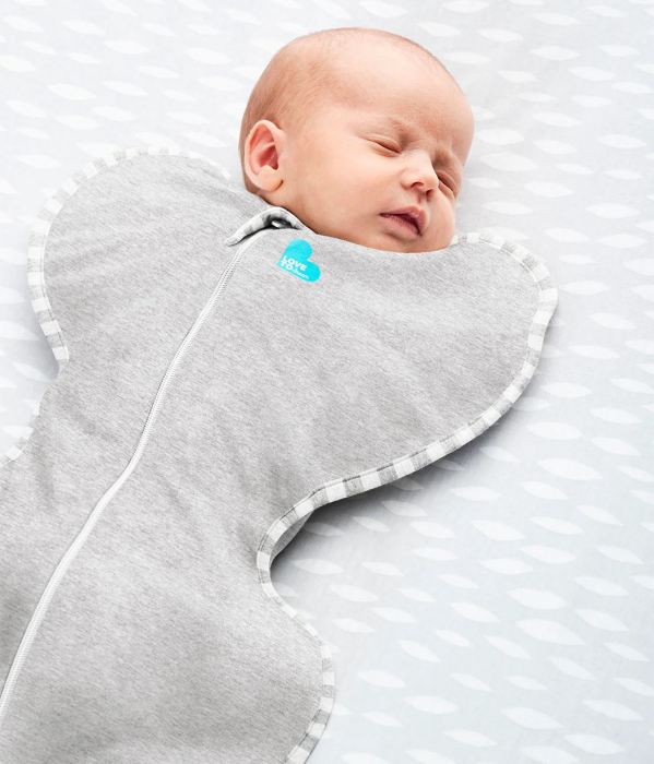 Love to Dream sac de dormit pentru infasat Swaddle Up, gri, S, 3.5-6kg,  1 TOG [3]
