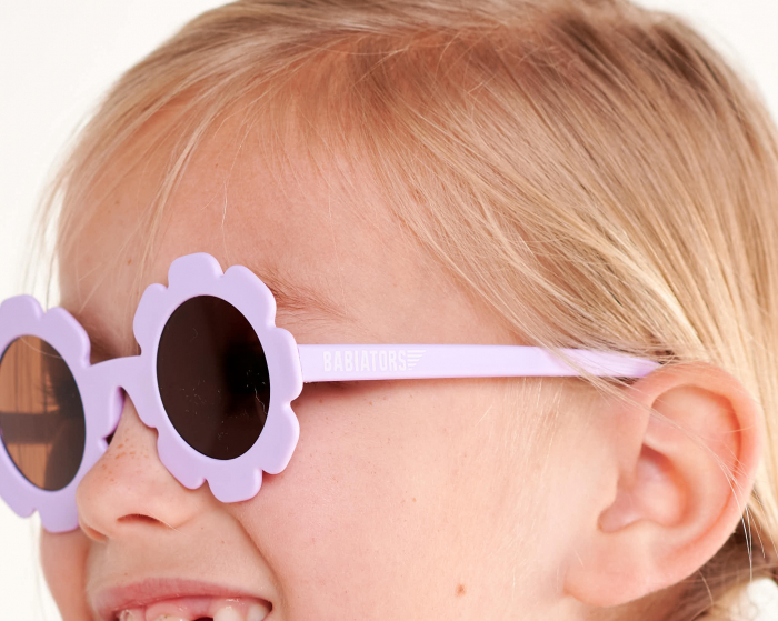 Ochelari de soare copii, ultraflexibili,  Babiators, Sweet Sunflower, lentile amber, 3-5 ani [4]