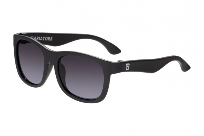 Ochelari de soare pentru copii, Babiators polarizati, ultraflexibili, Jet Black, 6+ ani [2]