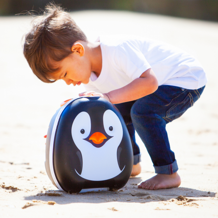 Olita portabila cu capac si maner My Carry Potty, Pinguin [2]