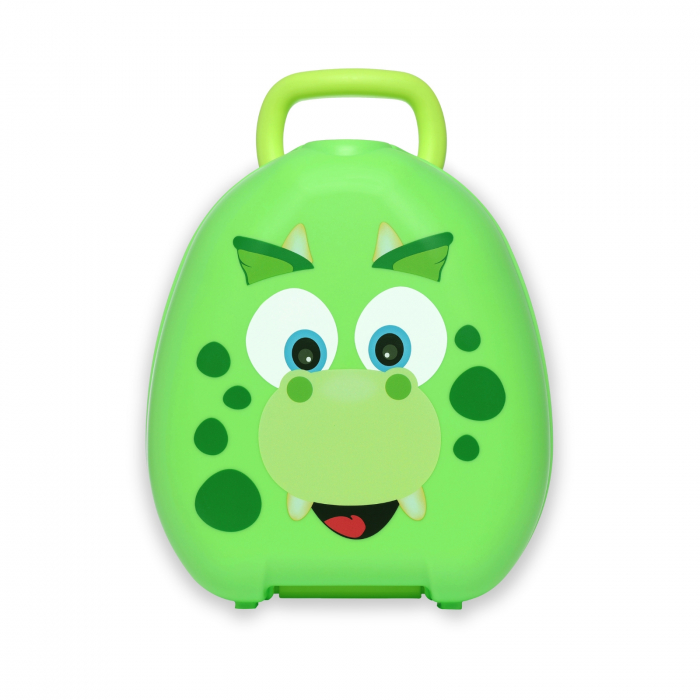 Olita portabila cu capac si maner My Carry Potty, Dino [1]