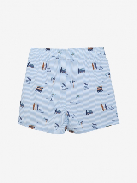 Pantaloni scurti de inot, Color Kids, Marimea 104, Rusy [2]