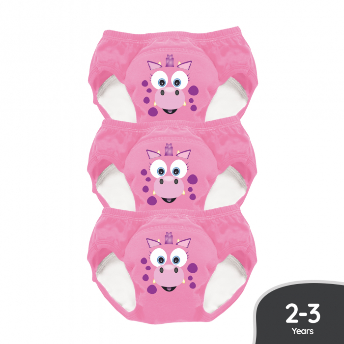 Set de 3 chilotei de antrenament la olita My Little Training Pants, 3-4 ani, Vulpe [15]