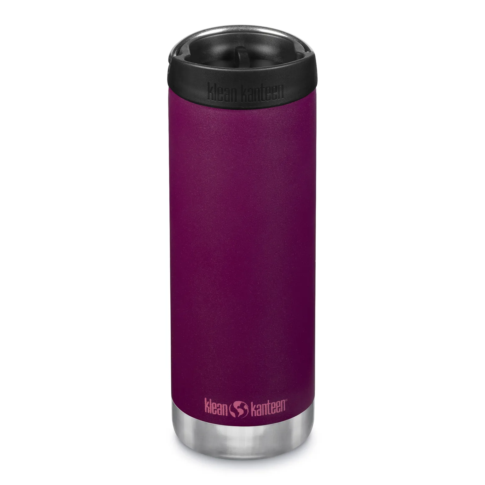 Sticla termica TK Wide Cafe Cap, Klean Kanteen, 473 ml, Black [4]