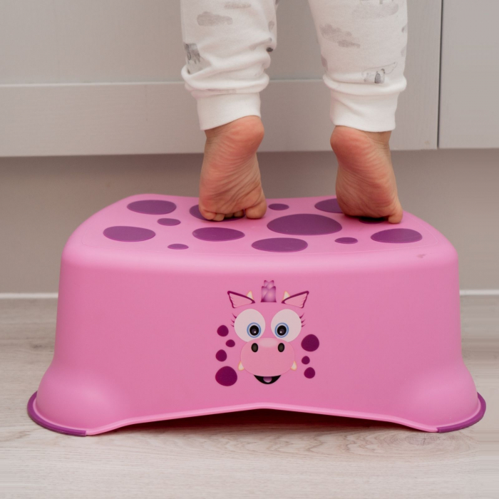 Treapta inaltatoare pentru copii, My Step Stool, Dragon roz [3]