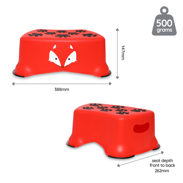 Treapta inaltatoare pentru copii, My Step Stool, Vulpe [4]