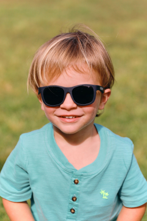 Babiators, Ochelari de soare pentru copii ultraflexibili, Classic Navigator: Jet Black | Lentile fumurii [2]
