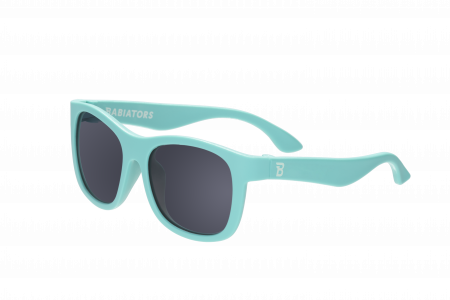 BABIATORS - Babiators, Ochelari de soare pentru copii ultraflexibili, Classic Navigator: Turquoise Tide | Lentile fumurii