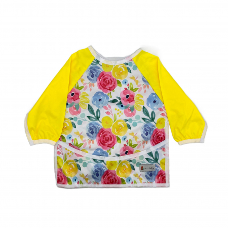 Diversificare si Ingrijire Bebe - Bavetica cu maneca lunga, Coccorito, Floral