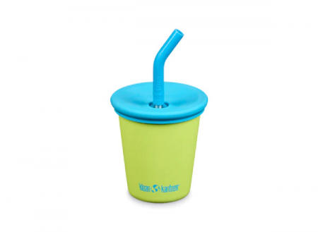 Diversificare si Ingrijire Bebe - Cana cu pai, Klean Kanteen, Kid Cup, 296ml, Juicy Pear