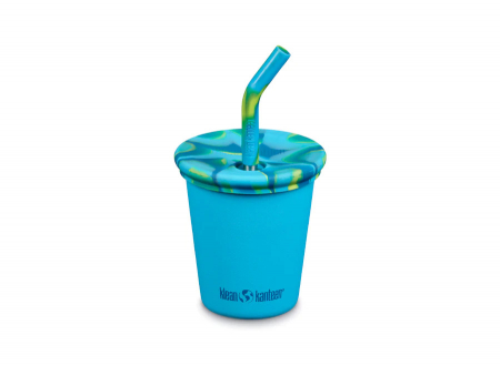 Cana cu pai, Klean Kanteen, Kid Cup, 296ml, Juicy Pear [2]