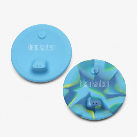 Diversificare si Ingrijire Bebe - Capac Kid Cup, Klean Kanteen, Sippy, 2 buc, Blue Tie Dye