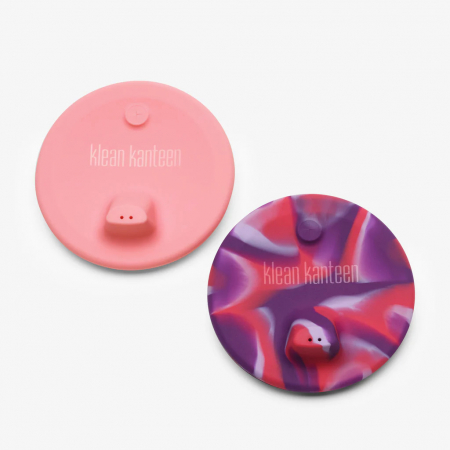 Diversificare si Ingrijire Bebe - Capac Kid Cup, Klean Kanteen, Sippy, 2 buc, Pink Tie Dye