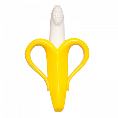 Jucării și Jocuri pentru copii - Jucarie pentru dentitie 2 in 1 banana