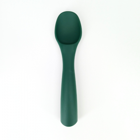 Vesela din silicon - Lingurita din silicon, Coccorito, Dark Green