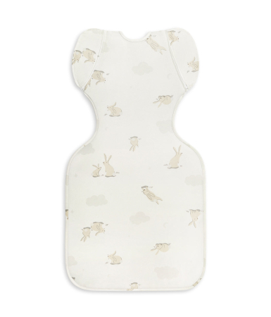 Love to Dream sac de dormit de tranzitie pentru infasat si rostogolit Swaddle Up, 1 TOG, Bunnies, L [1]