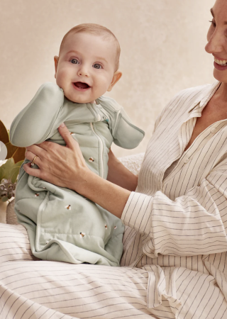 Love to Dream sac de dormit de tranzitie pentru infasat si rostogolit Swaddle Up, L, 8.5-11kg, 2.5TOG [1]