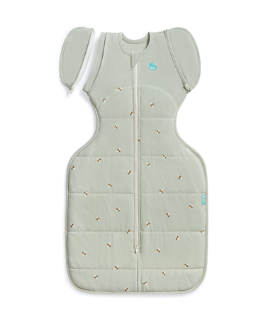 LOVE TO DREAM - Love to Dream sac de dormit de tranzitie pentru infasat si rostogolit Swaddle Up, M, 6-8.5kg, 2.5 TOG