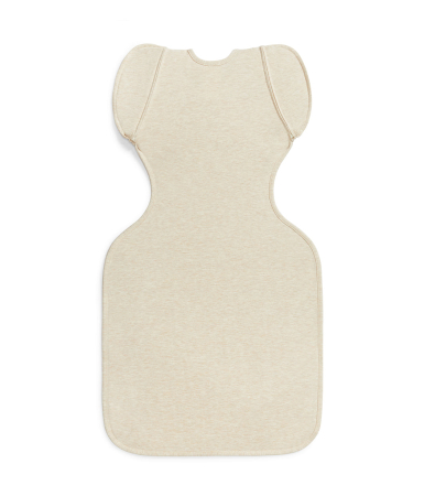 Love to Dream sac de dormit de tranzitie pentru infasat si rostogolit Swaddle Up, 1.5 TOG, OatMeal, M [1]