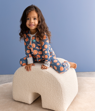BRANDURI - Love to Dream, Salopeta din bumbac cu fermoar, 3-6 luni, Sweet Dreams Denim