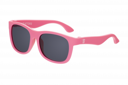 Accesorii, Ochelari, Ceasuri, ETUI, Portofel, Gentute - Ochelari de soare copii, ultraflexibili,  Babiators, Think Pink, lentile fumurii, 0-2 ani