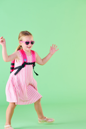 Ochelari de soare copii, ultraflexibili,  Babiators, Paparazzi Pink, lentile fumurii, 0-2 ani [4]