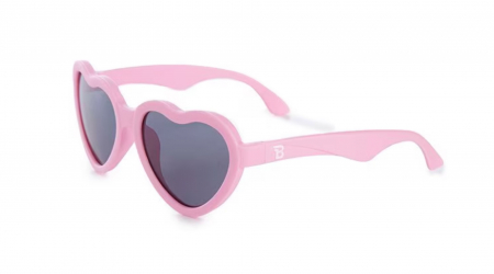 Accesorii, Ochelari, Ceasuri, ETUI, Portofel, Gentute - Ochelari de soare copii, ultraflexibili,  Babiators, Princess Pink, lentile fumurii, 3-5 ani