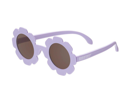 BRANDURI - Ochelari de soare copii, ultraflexibili,  Babiators, Sweet Sunflower, lentile amber, 3-5 ani