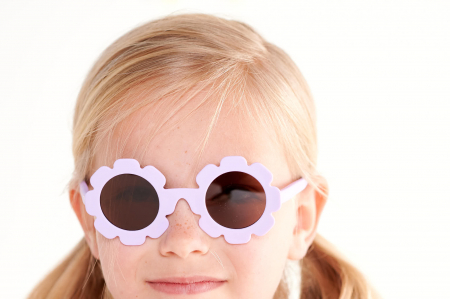 Ochelari de soare copii, ultraflexibili,  Babiators, Sweet Sunflower, lentile amber, 3-5 ani [2]