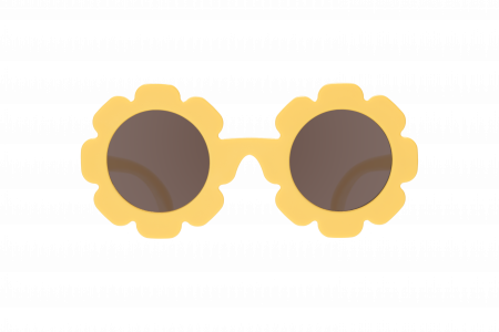 Ochelari de soare copii, ultraflexibili,  Babiators, Sweet Sunflower, lentile amber, 3-5 ani [1]