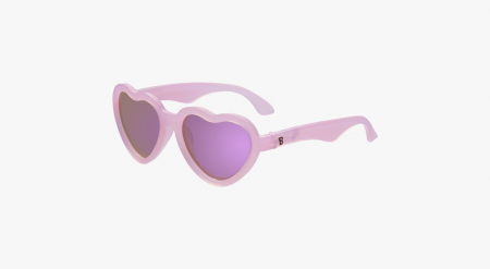 Ochelari de soare pentru copii, Babiators polarizati, ultraflexibili, Frosted Pink, 0-2 ani [1]