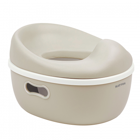 Olite si reductoare WC - Olita 3-in-1 Nattou, Beige