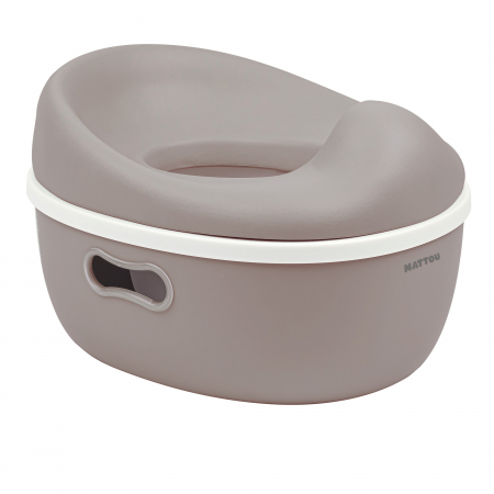 Olite si reductoare WC - Olita 3-in-1 Nattou, Taupe