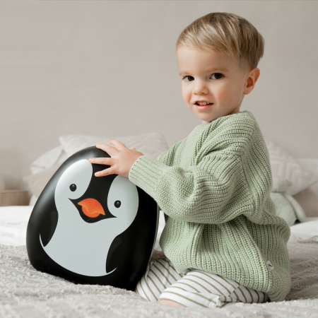 Olita portabila cu capac si maner My Carry Potty, Pinguin [19]