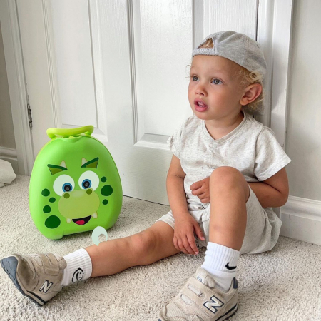 Olita portabila cu capac si maner My Carry Potty, Dino [1]