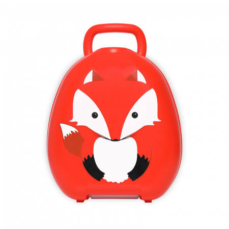 Olite si reductoare WC - Olita portabila cu capac si maner My Carry Potty, Vulpe