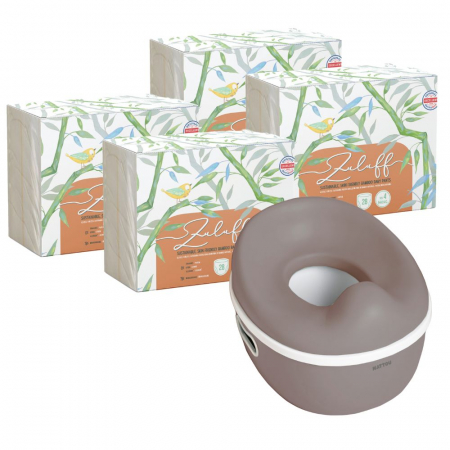 Olite si reductoare WC - Pachet Potty Training Taupe