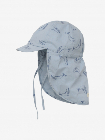 Palarie de vara cu snur, En Fant, 6-12 luni, Dusty Blue [1]